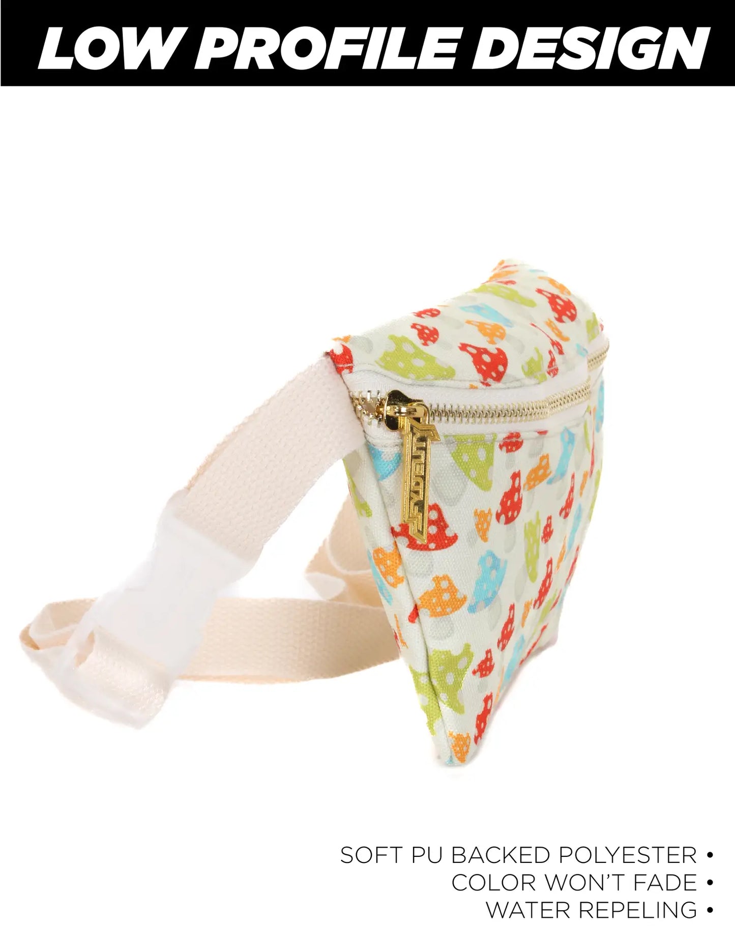 BEIGE FANNY PACK -MUSHROOM