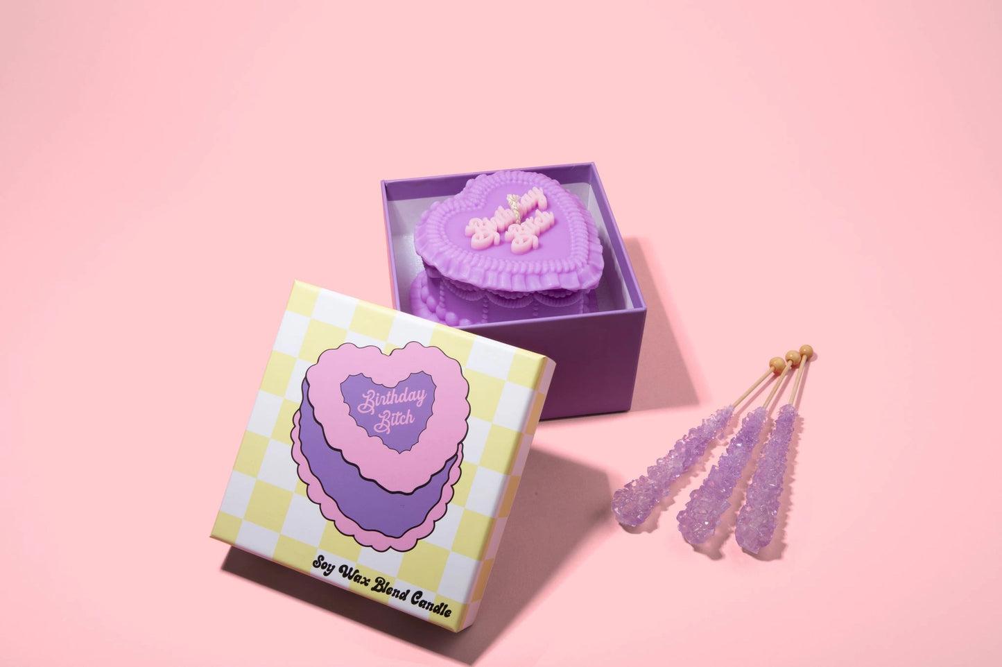 BIRTHDAY BITCH CANDLE WITH GIFT BOX