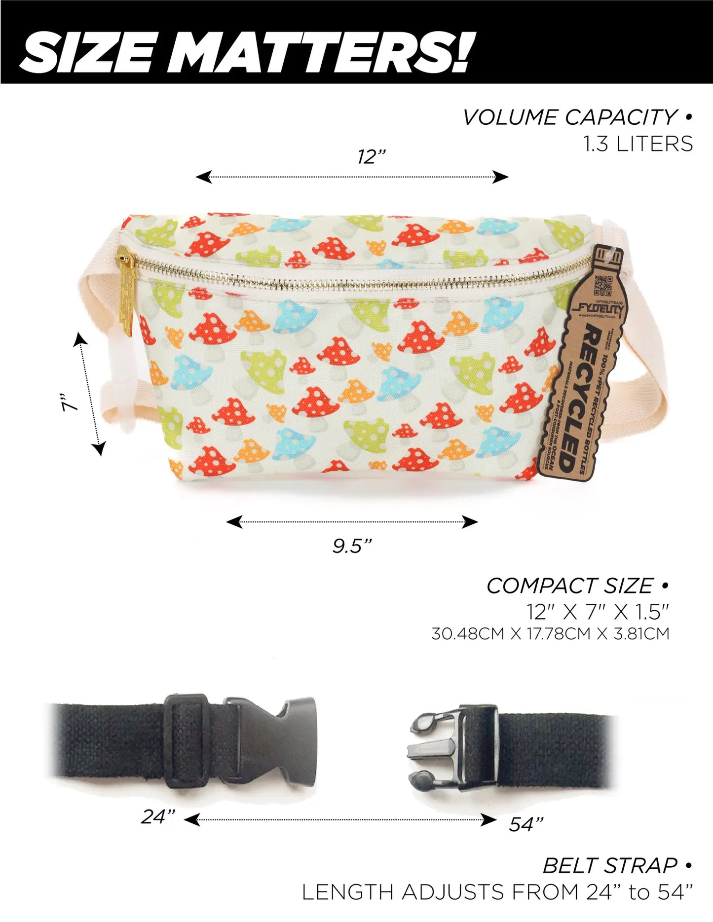 BEIGE FANNY PACK -MUSHROOM