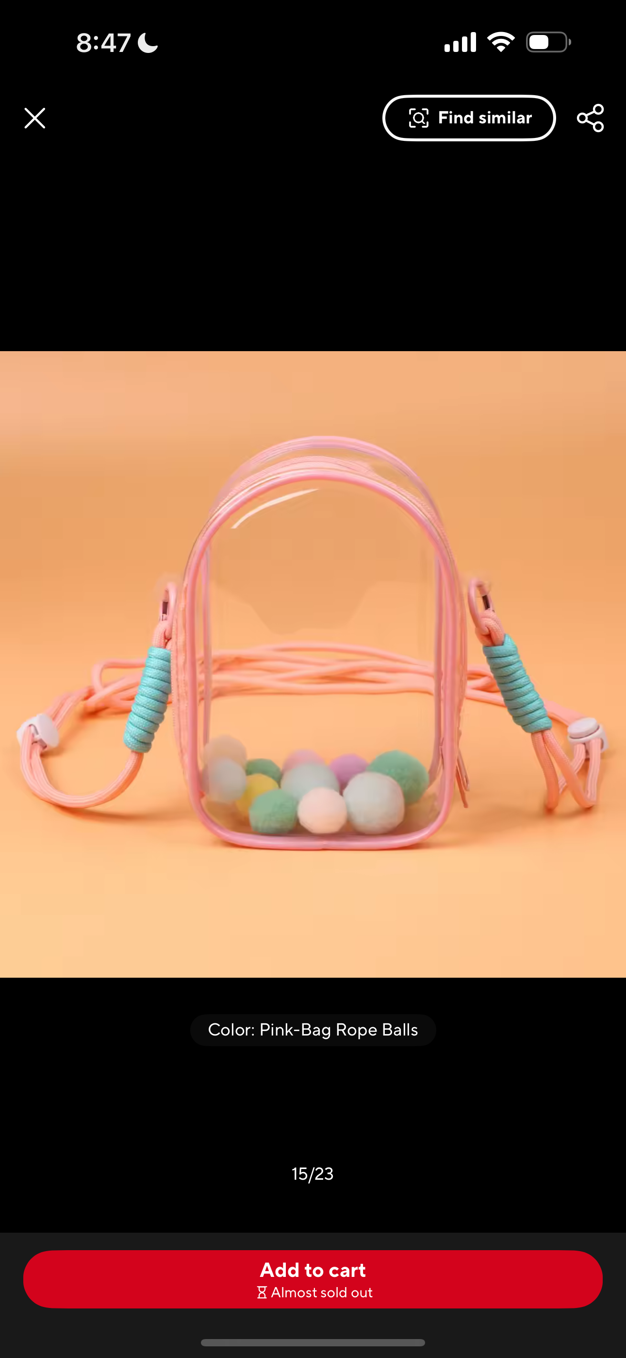 CASE FOR LABUBU, LAFUFU DOLL *FINAL SALE*