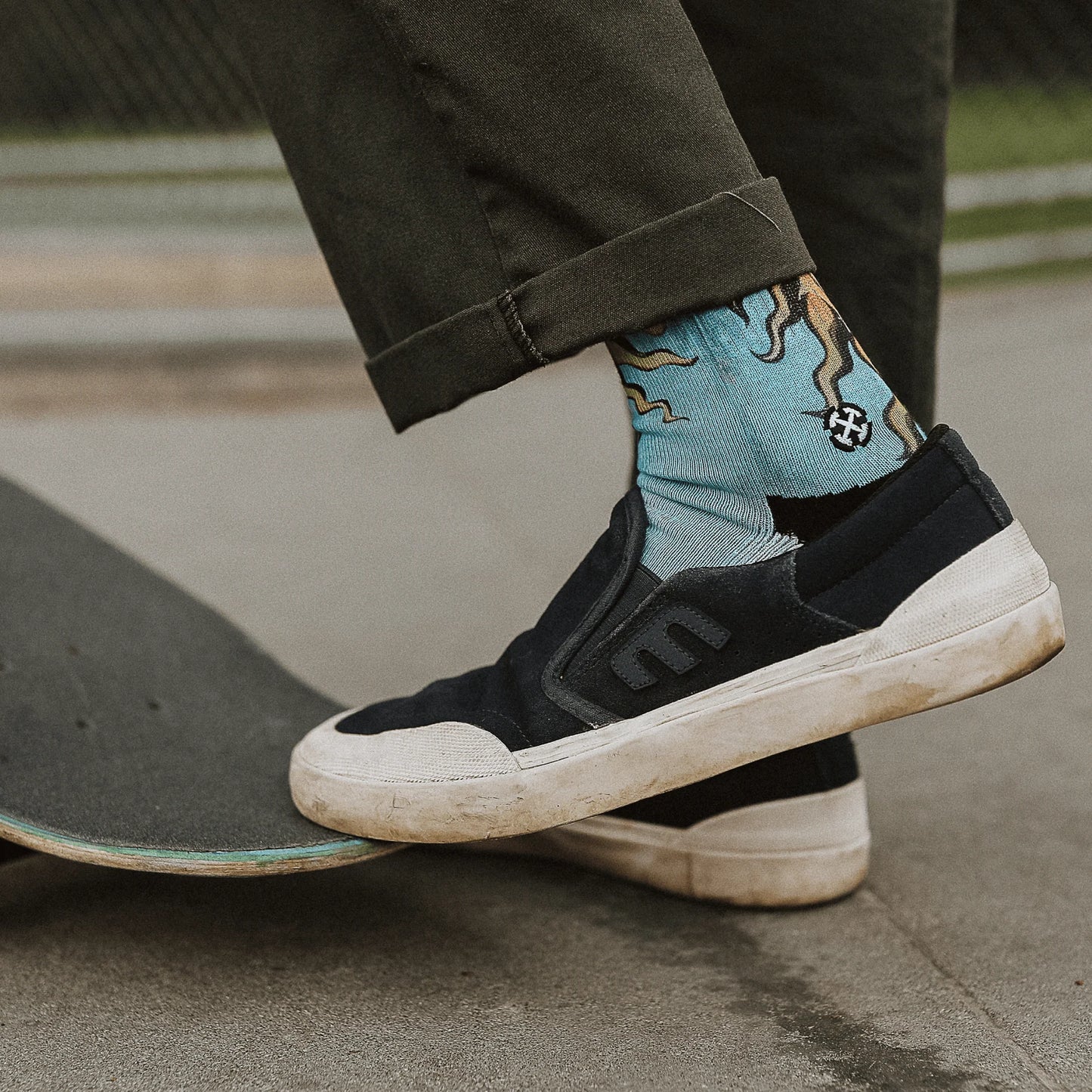 SUBLIME 40oZ TO FREEDOM ALBUM COVER CREW SOCKS