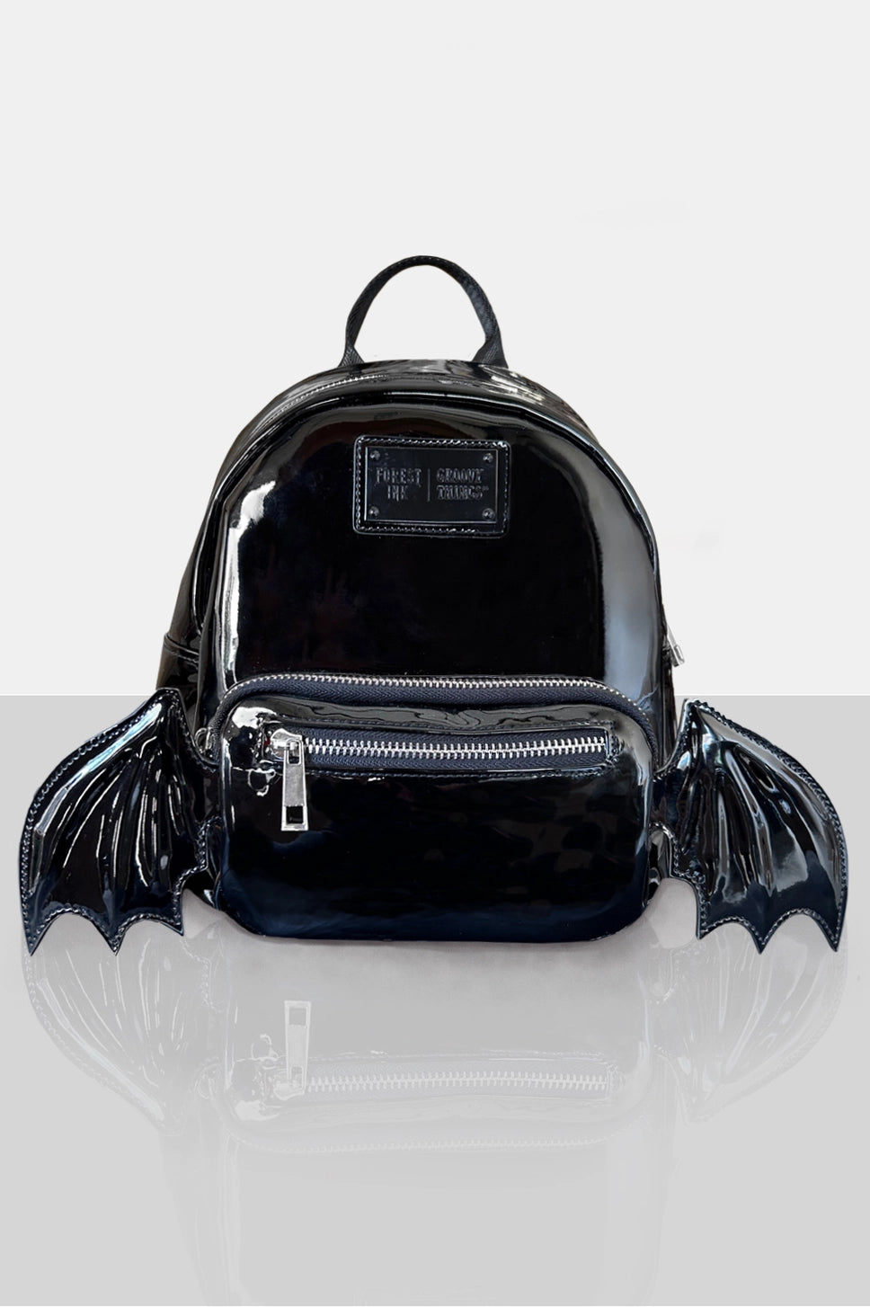 dickies black sherpa mini backpack Forest Ink Patent Mini Bat Pack Backpack