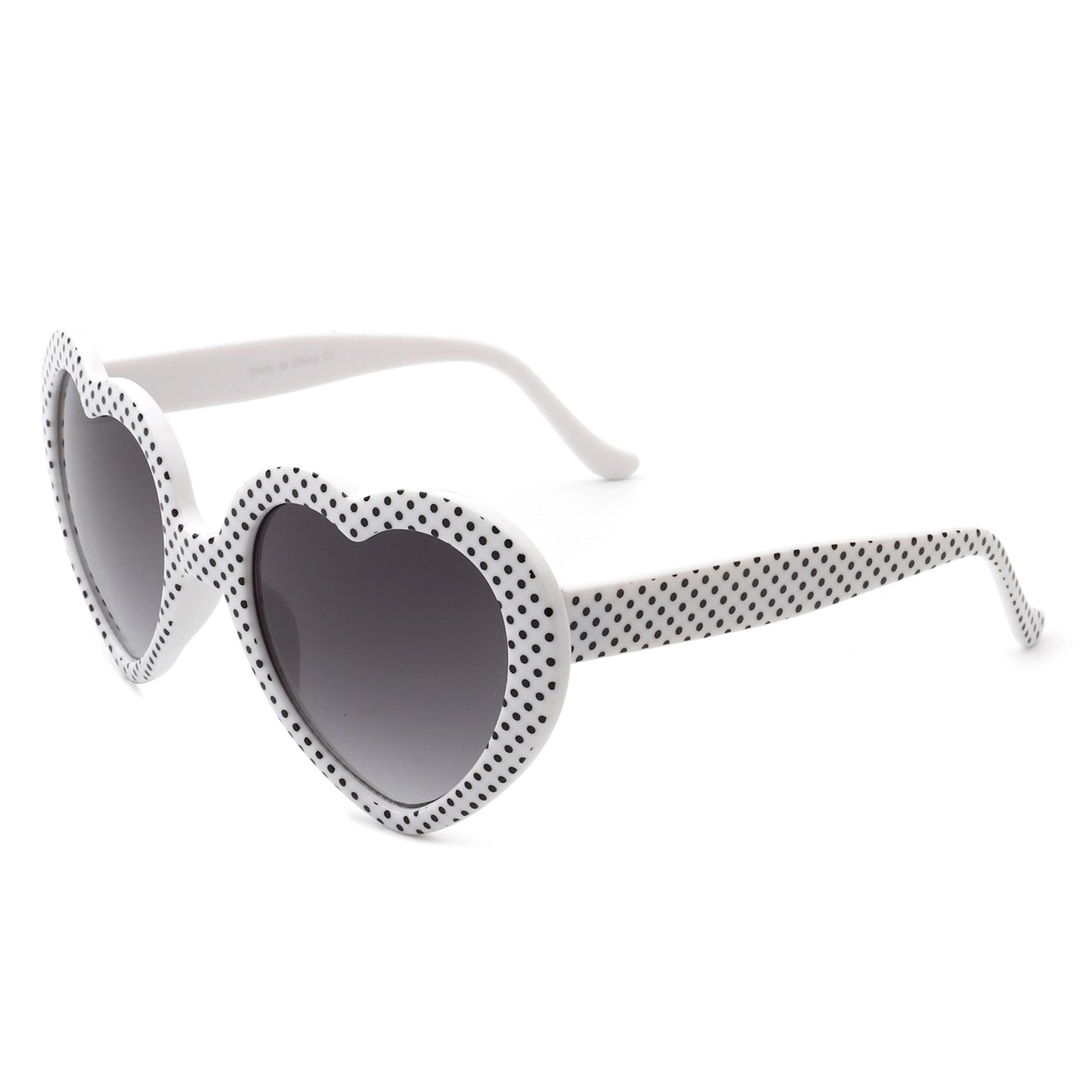 HEART RETRO SUNGLASSES ASSORTED COLORS