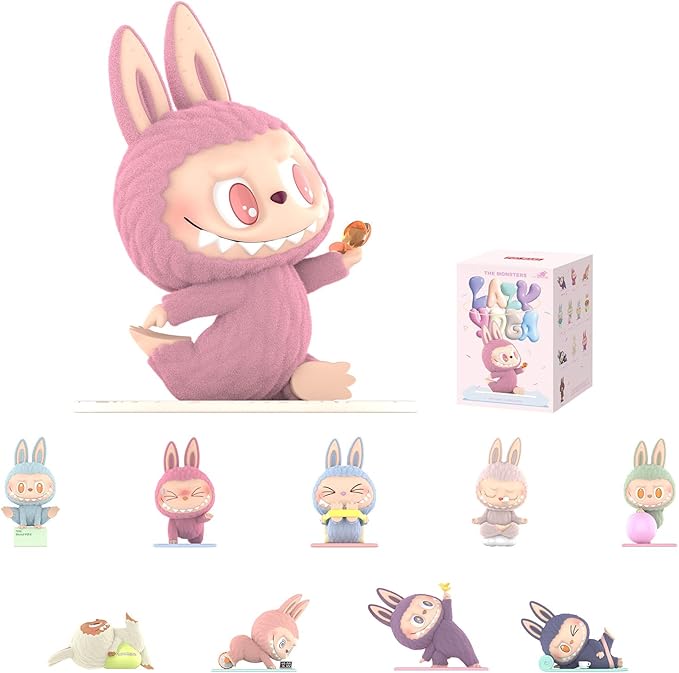 LAZY YOGA LABUBU BLIND BOX