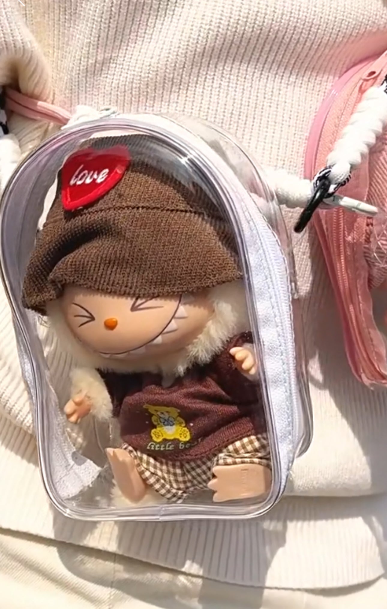 CASE FOR LABUBU, LAFUFU DOLL *FINAL SALE*