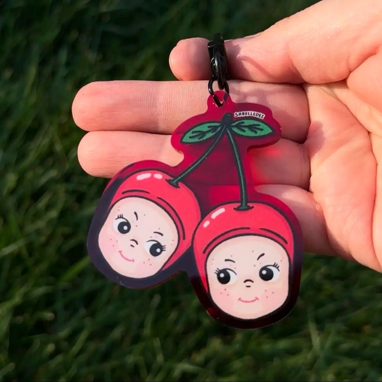 SONNY ANGEL CHERRY KEYCHAIN *FINAL SALE*