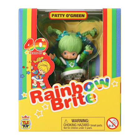 RAINBOW BRITE CUSTOM BAG CHARM