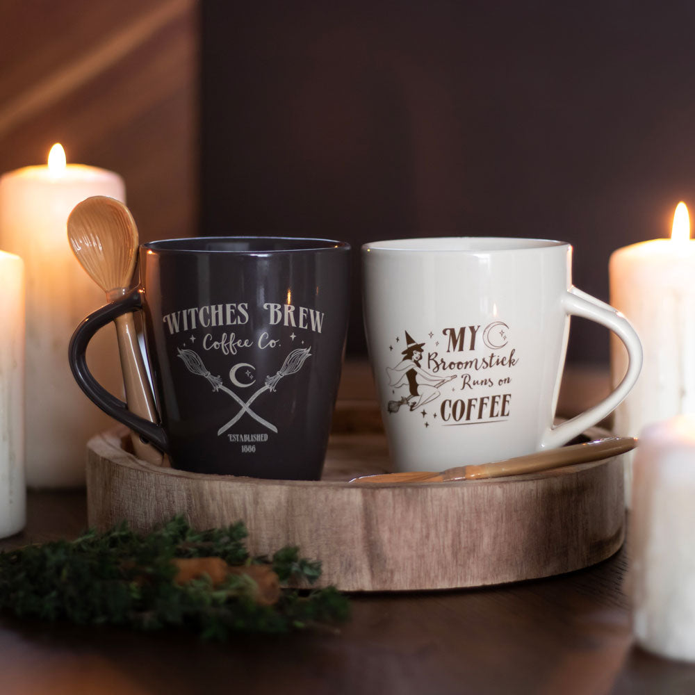 BROOMSTICK MUG BLACK