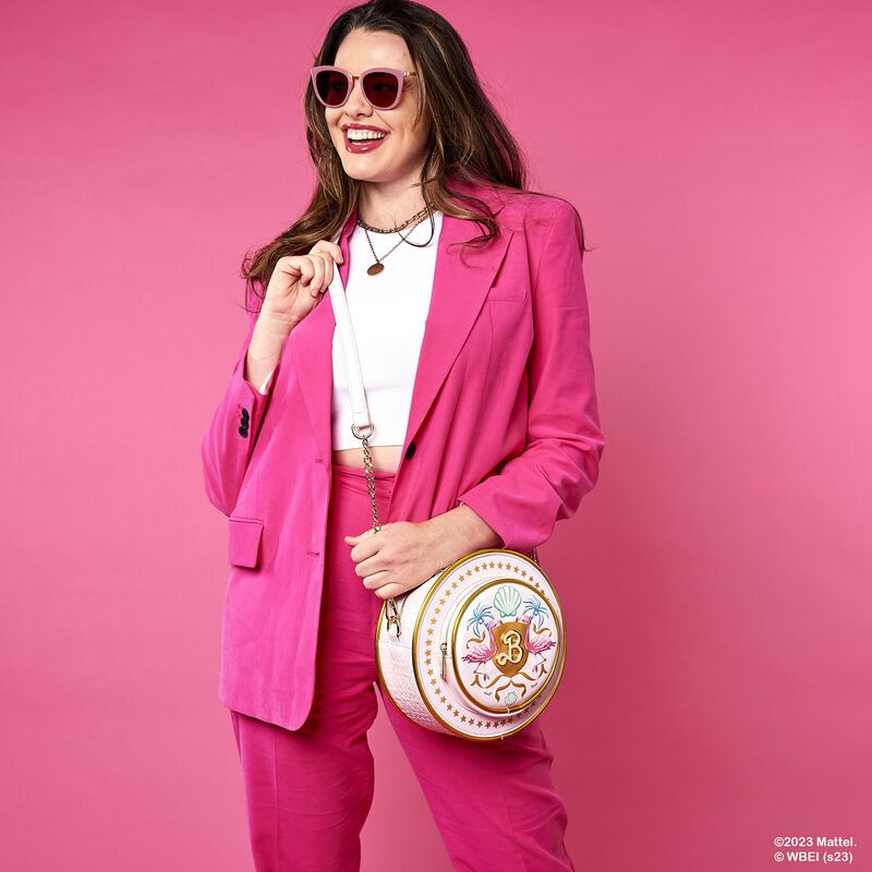 CHECK THIS HOT PINK LOUNGEFLY BARBIE MOVIE CROSSBODY BAG. NUY IT ONLINE OR STOP BY OUR LAS VEGAS LOCATION.