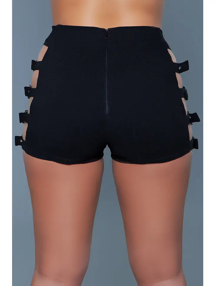 BELT BUCKLE SIDE SHORTS