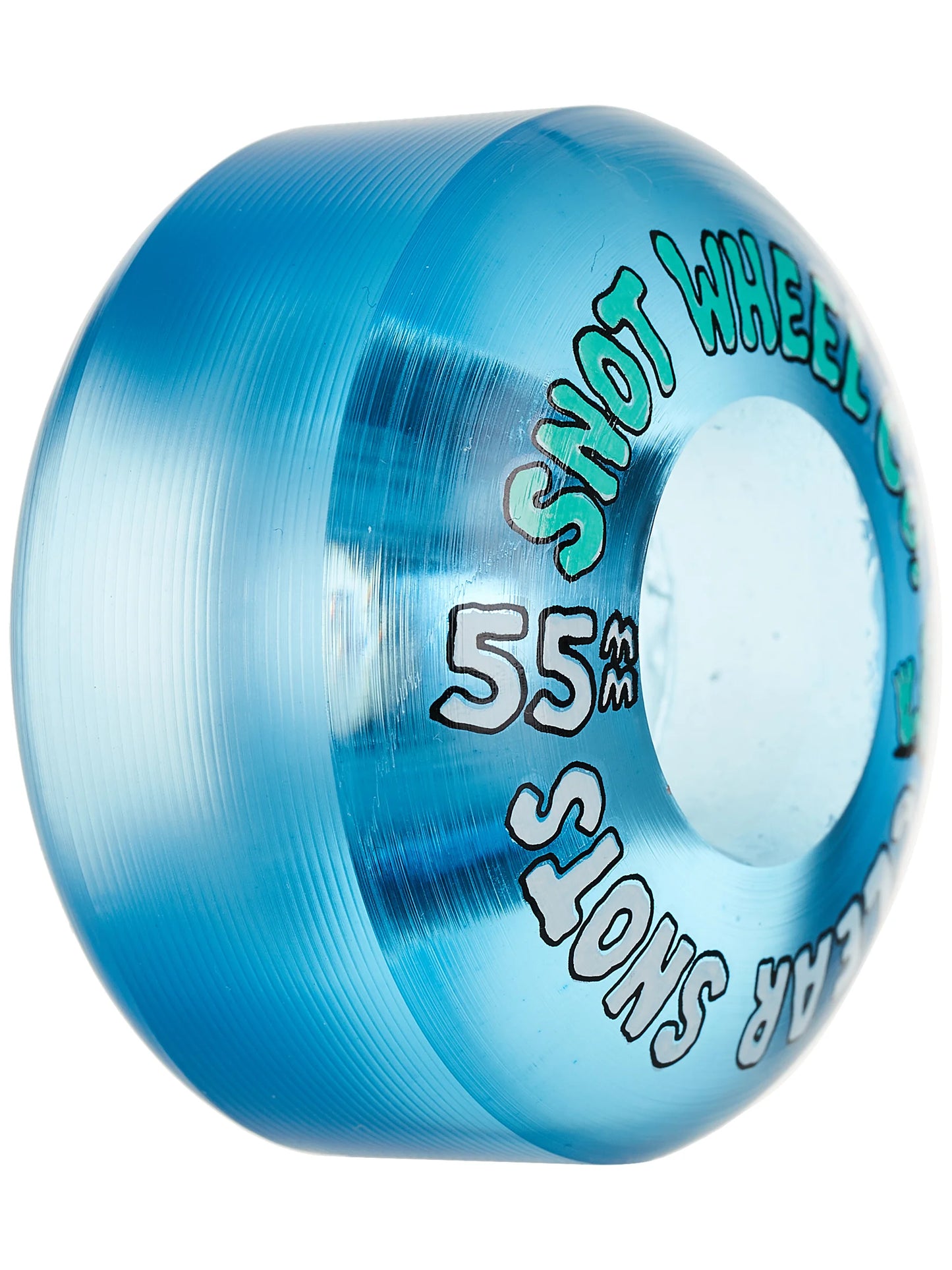 SNOT CLEAR BLUE WHEEL 55MM 101A