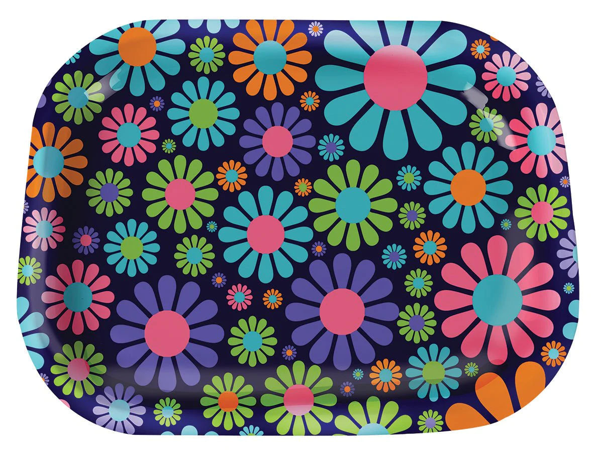 METAL RETRO ROLLING TRAYS ASSORTED