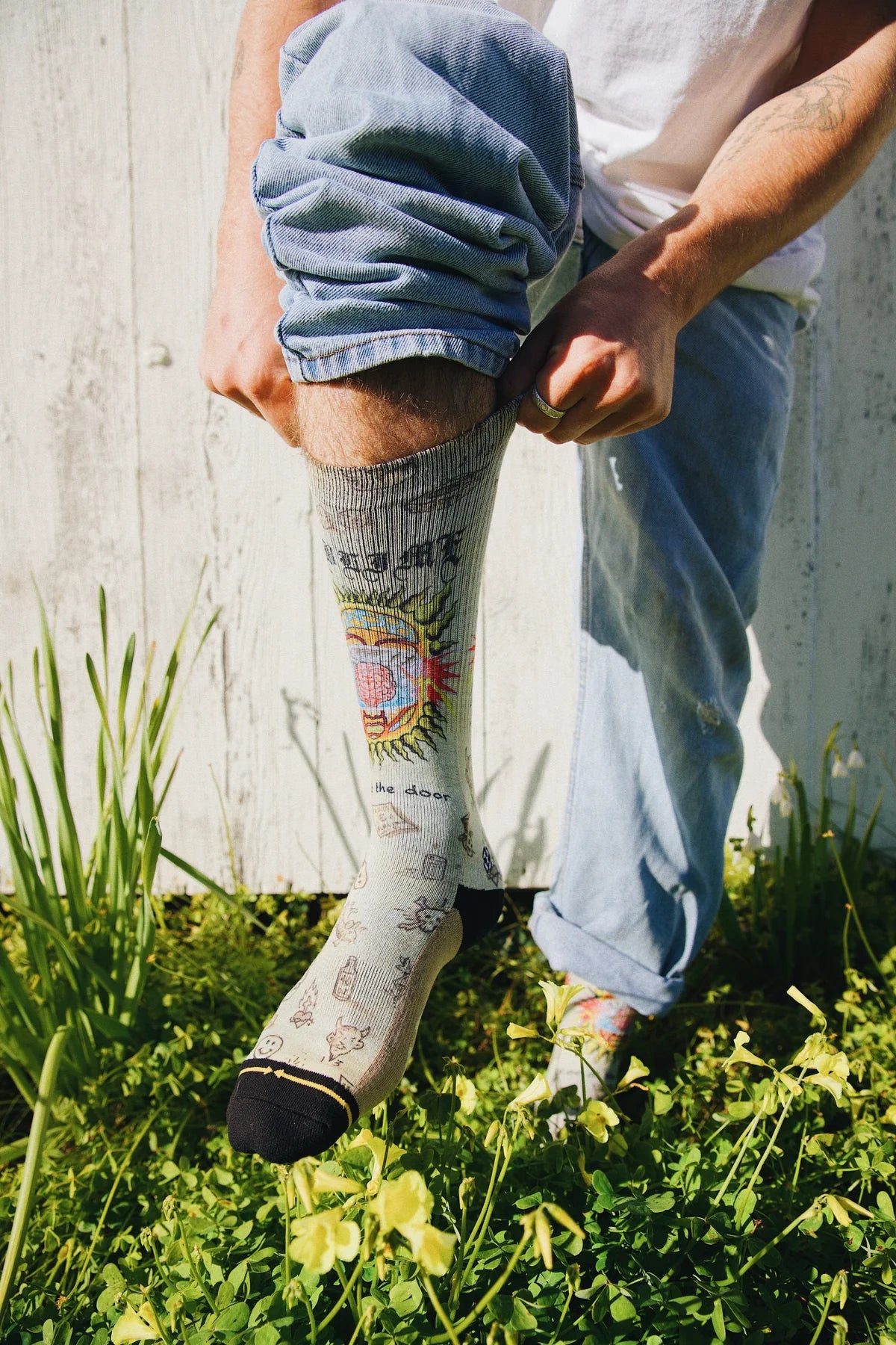 SUBLIME 40oZ TO FREEDOM MIND BLOWN TALL SOCKS