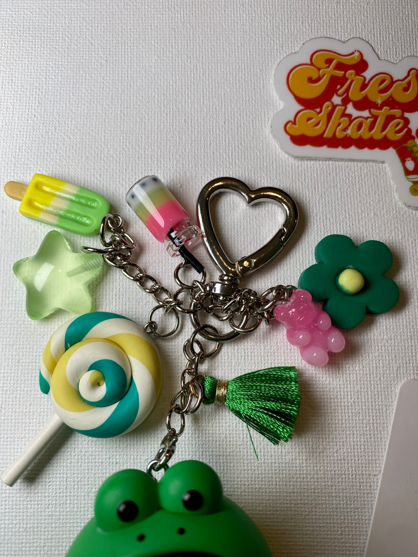 KEYCHAIN CRYBABY WHAT A FROG