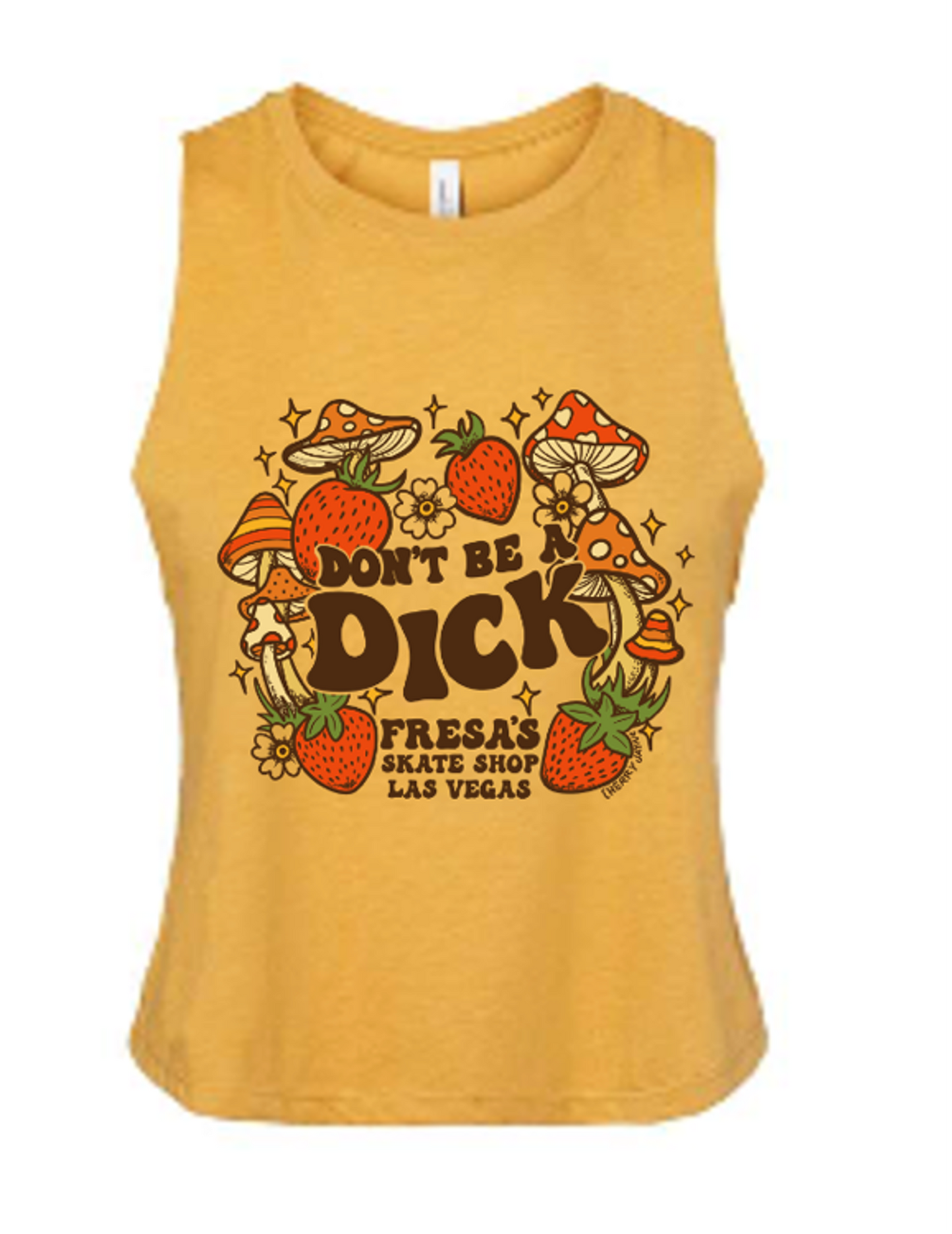 DON'T BE A DICK SLEEVELESS RACERBACK TANK
