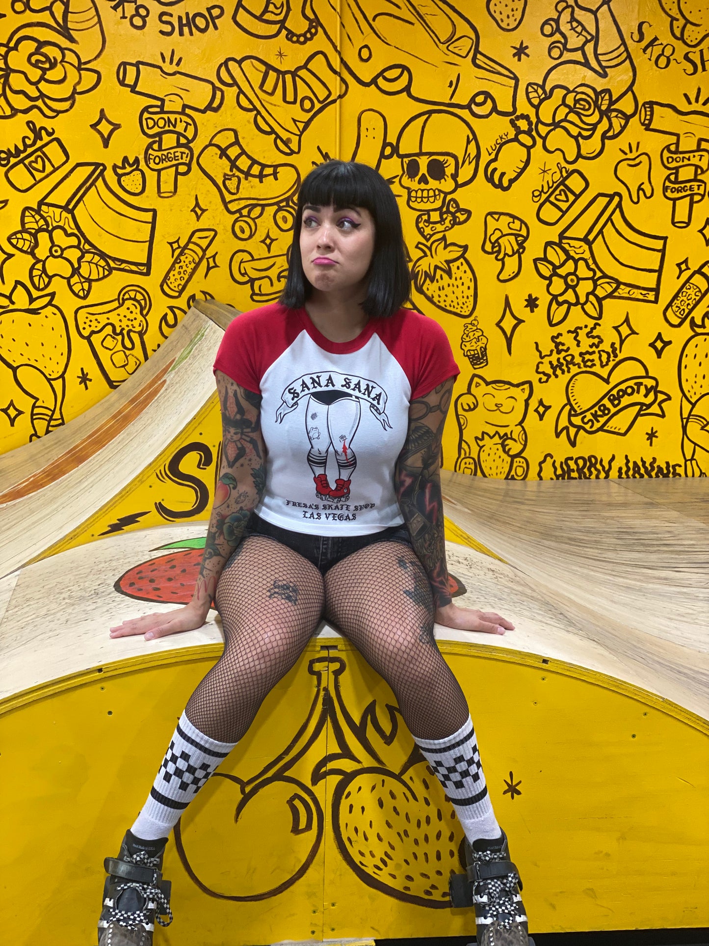 FRESA'S SANA SANA CROP TEE