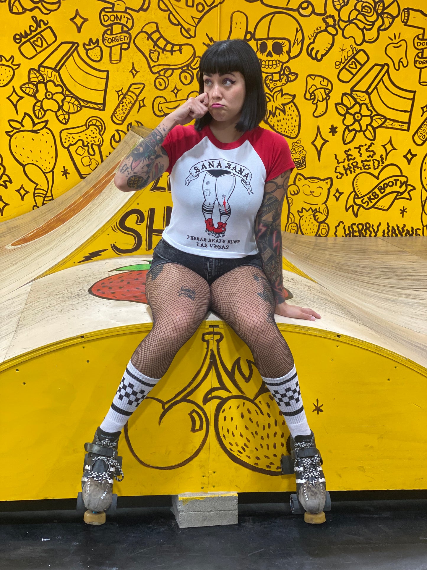 FRESA'S SANA SANA CROP TEE