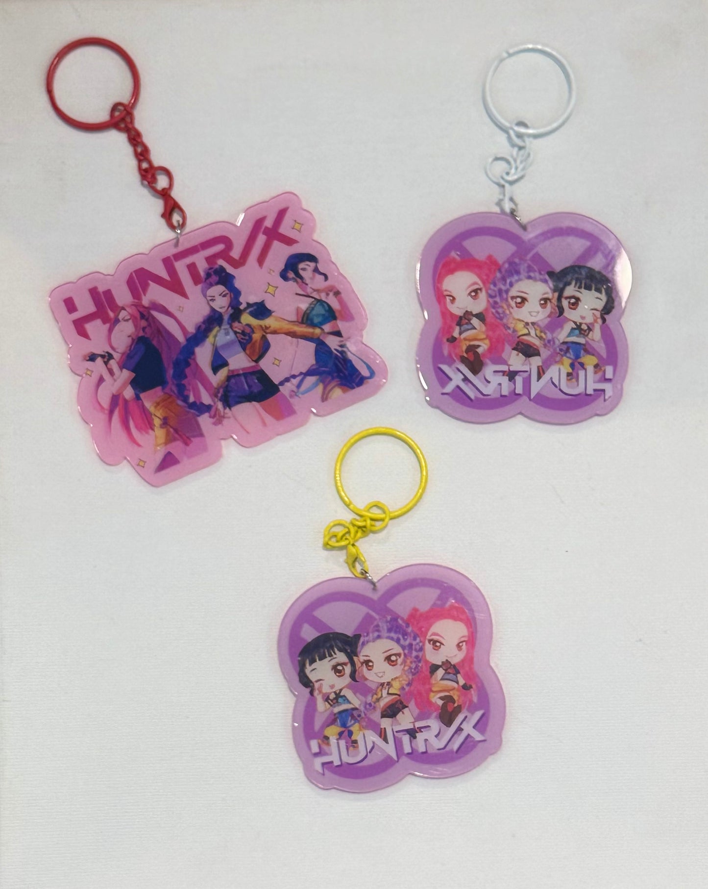HUNTING DEMONS KEYCHAIN/BAG CHARM ASSORTED