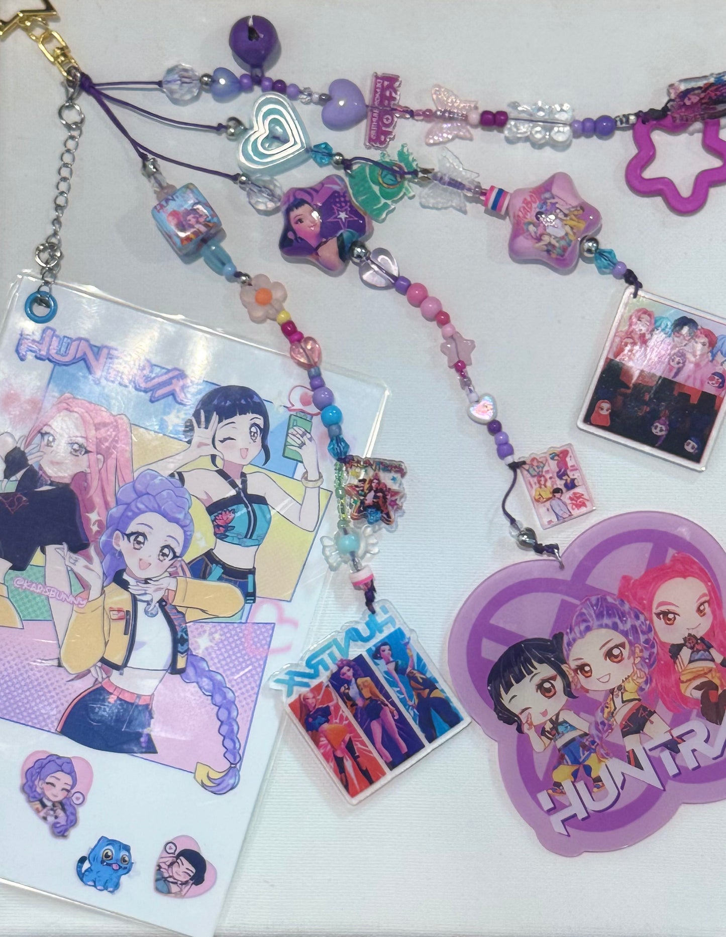 HUNTING DEMONS BAG CHARM & BOOKMARK