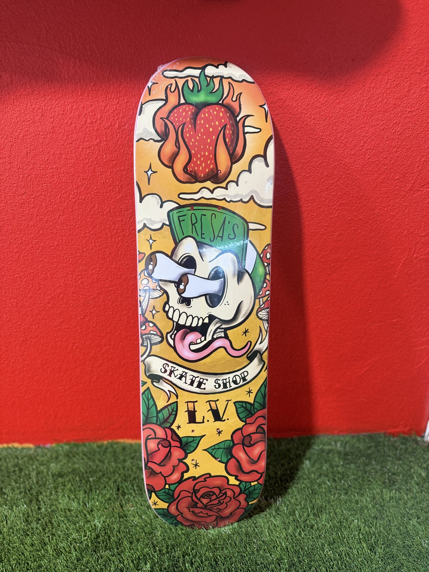 FRESA'S SK8 DECK ROSES 8.25" STEEP