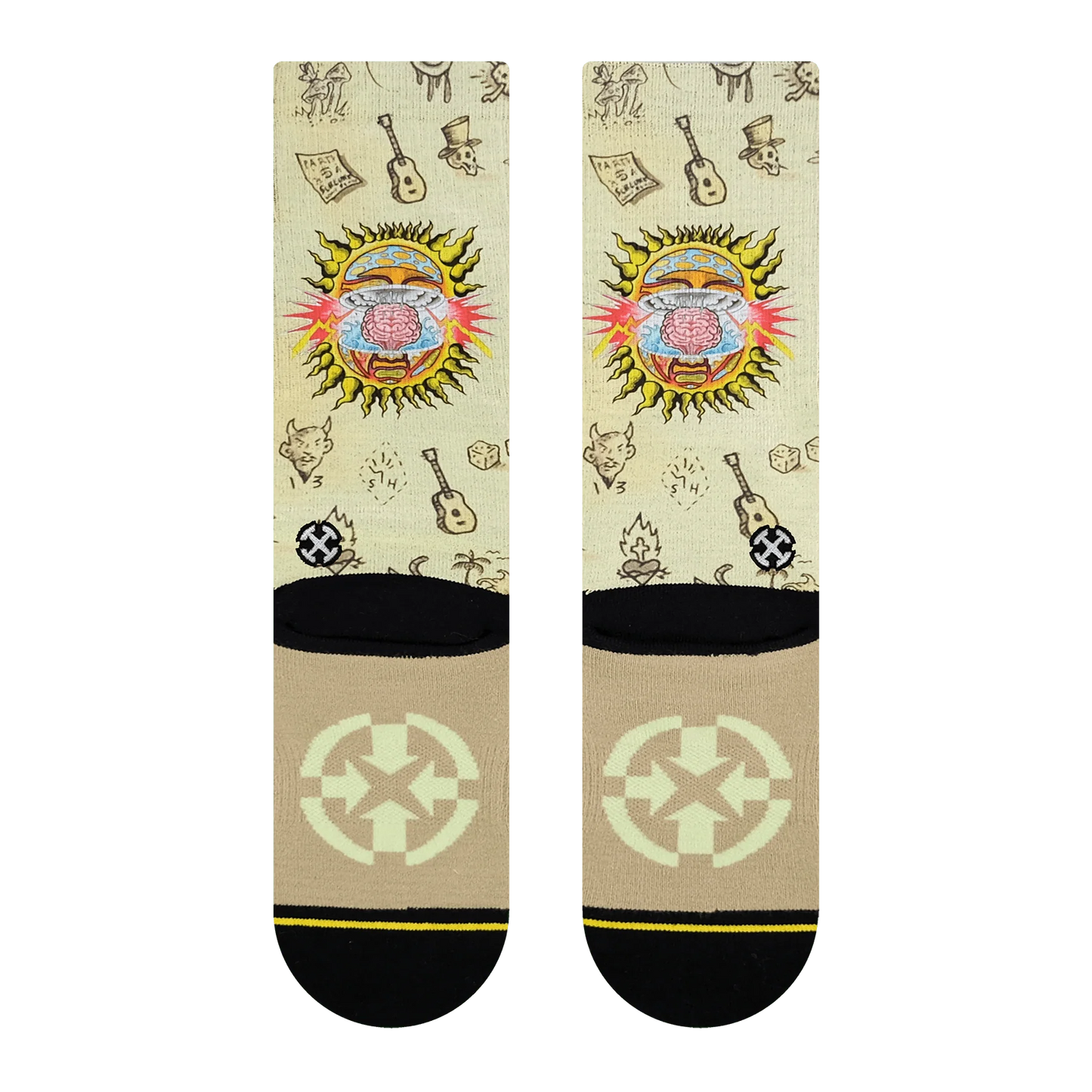 SUBLIME 40oZ TO FREEDOM MIND BLOWN TALL SOCKS