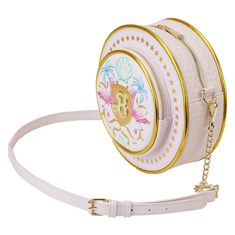 CHECK THIS PINK LOUNGEFLY BARBIE MOVIE CROSSBODY BAG. NUY IT ONLINE OR STOP BY OUR LAS VEGAS LOCATION.
