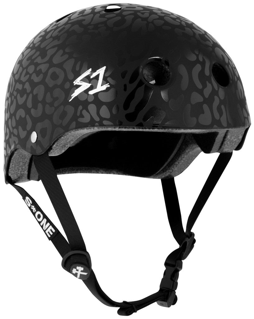 S1 LIFER HELMET-BLACK LEOPARD MATTE