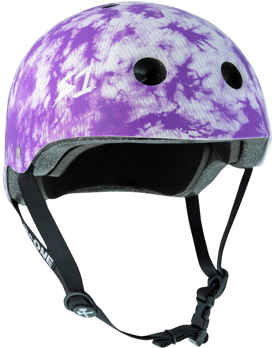 S1 LIFER HELMET-PURPLE TIE DYE MATTE