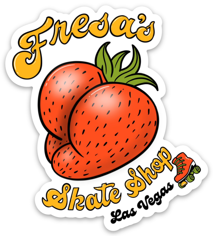 FRESA'S SKATE SHOP DIE CUT STICKERS