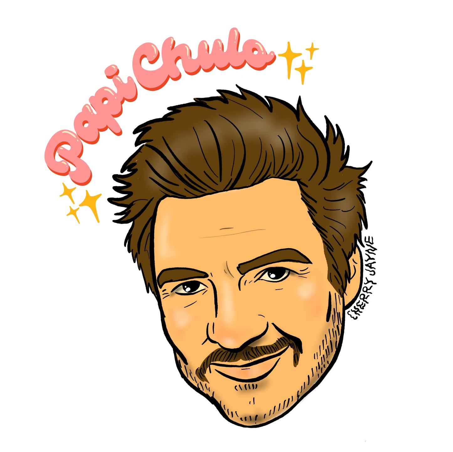 PEDRO PAPI CHULO CUT STICKER