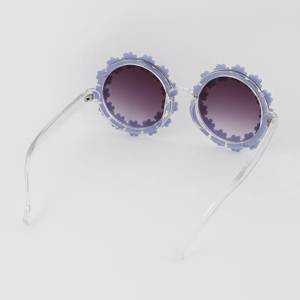 FLOWER SUNGLASSES ASSORTED COLORS