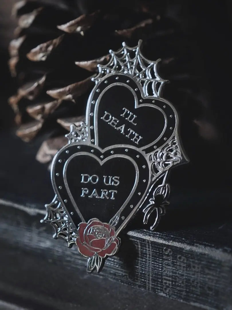 TIL DEATH DO US PART ENAMEL PIN