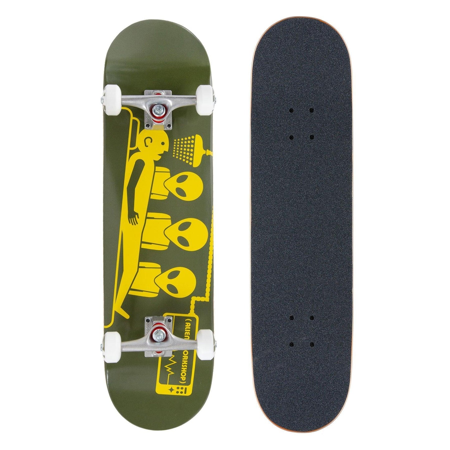 COMPLETE SKATEBOARD ALIEN WORKSHOP ABDUCTION 8.25