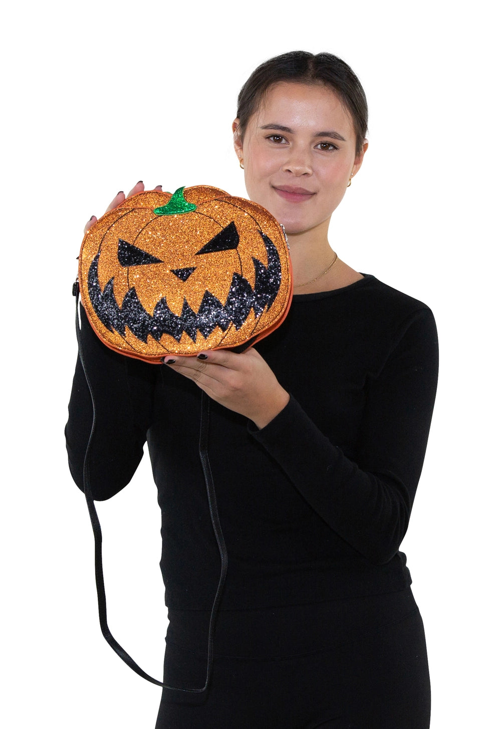 TWO FACE JACK O LANTER CROSSBODY BAG