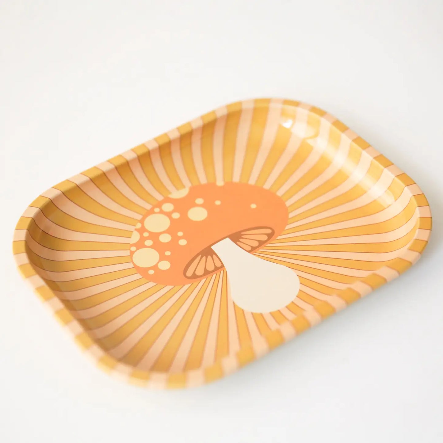 MUSHROOM METAL ROLLING TRAYS