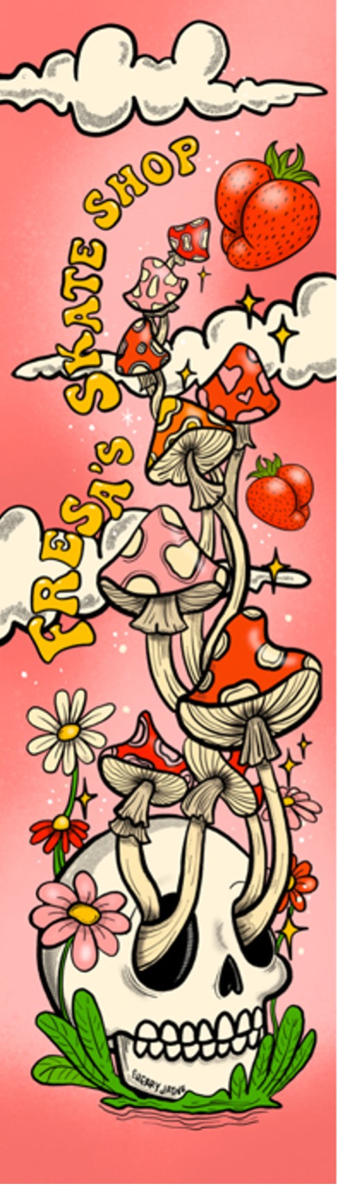 FRESA'S SK8 DECK MUSHROOMS 8.25" MEDIUM