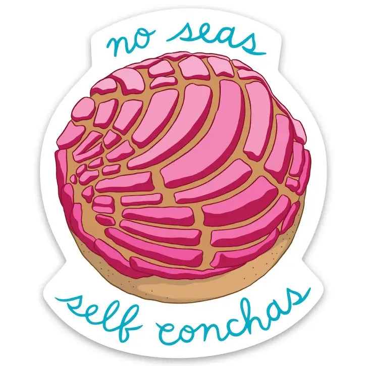 CONCHA DIE CUT STICKER