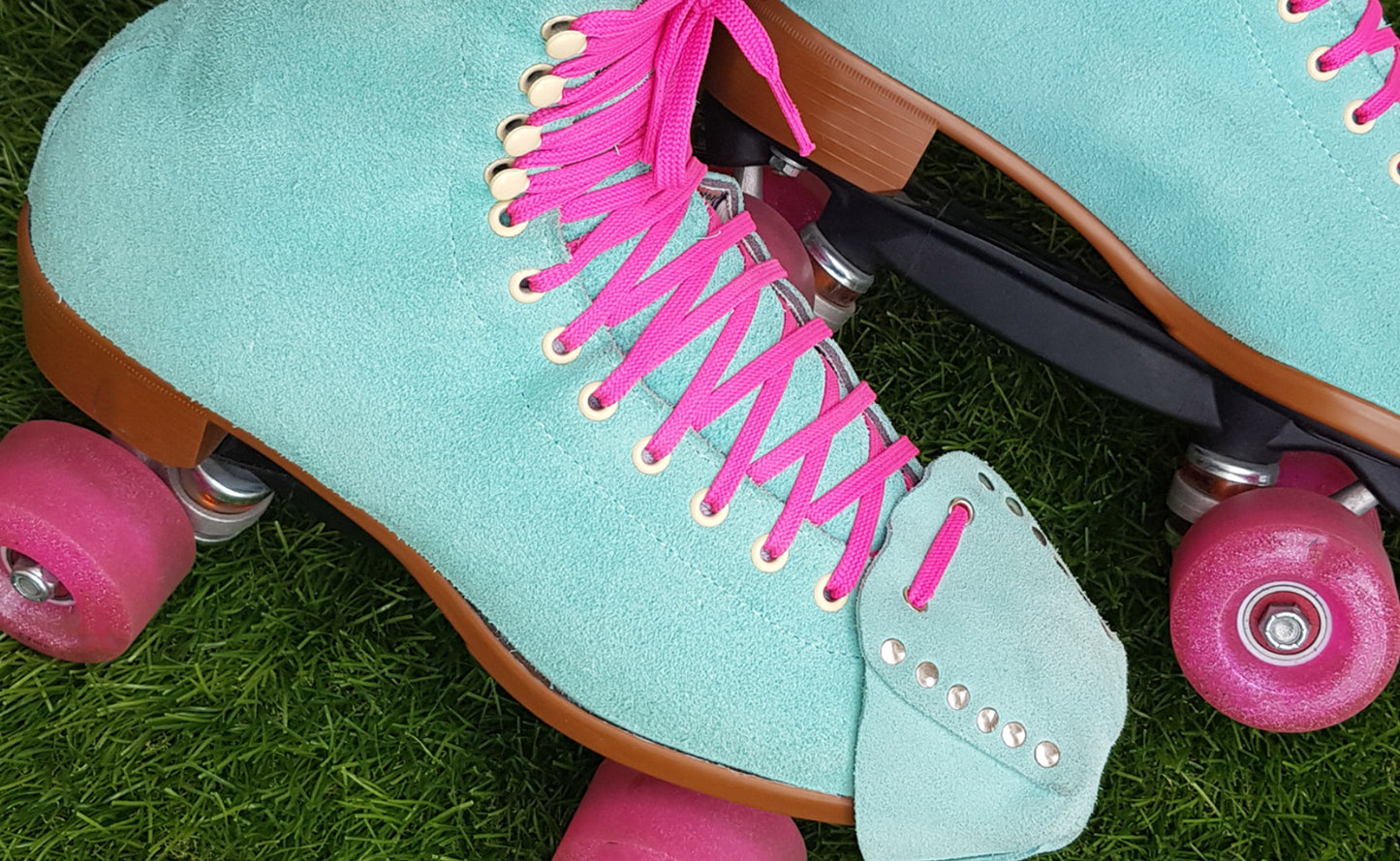 LACES-HOT PINK MAGENTA 96 INCH (244CM)-NARROW 6MM WIDE