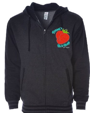 FRESA'S VARSITY JACKET BLACK