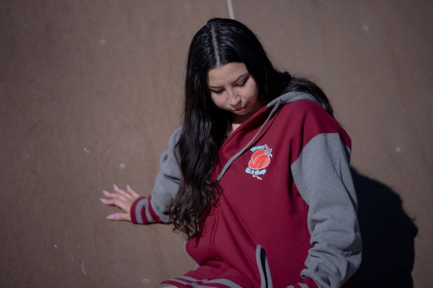 FRESA'S VARSITY JACKET BURGENDY
