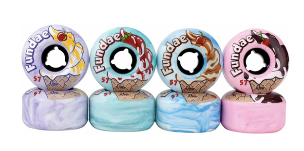 MOXI FUNDAE LAVENDER WHEELS (8-PACK)