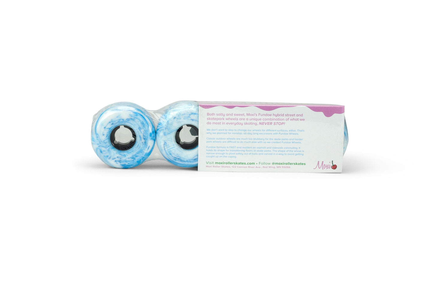 MOXI FUNDAE BIRTHDAY CAKE WHEELS (8-PACK)