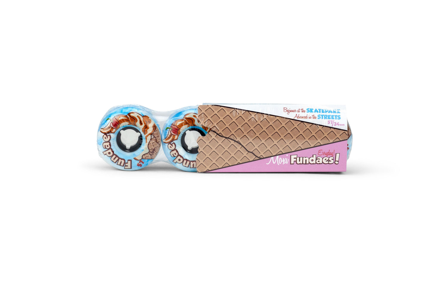 MOXI FUNDAE BIRTHDAY CAKE WHEELS (8-PACK)