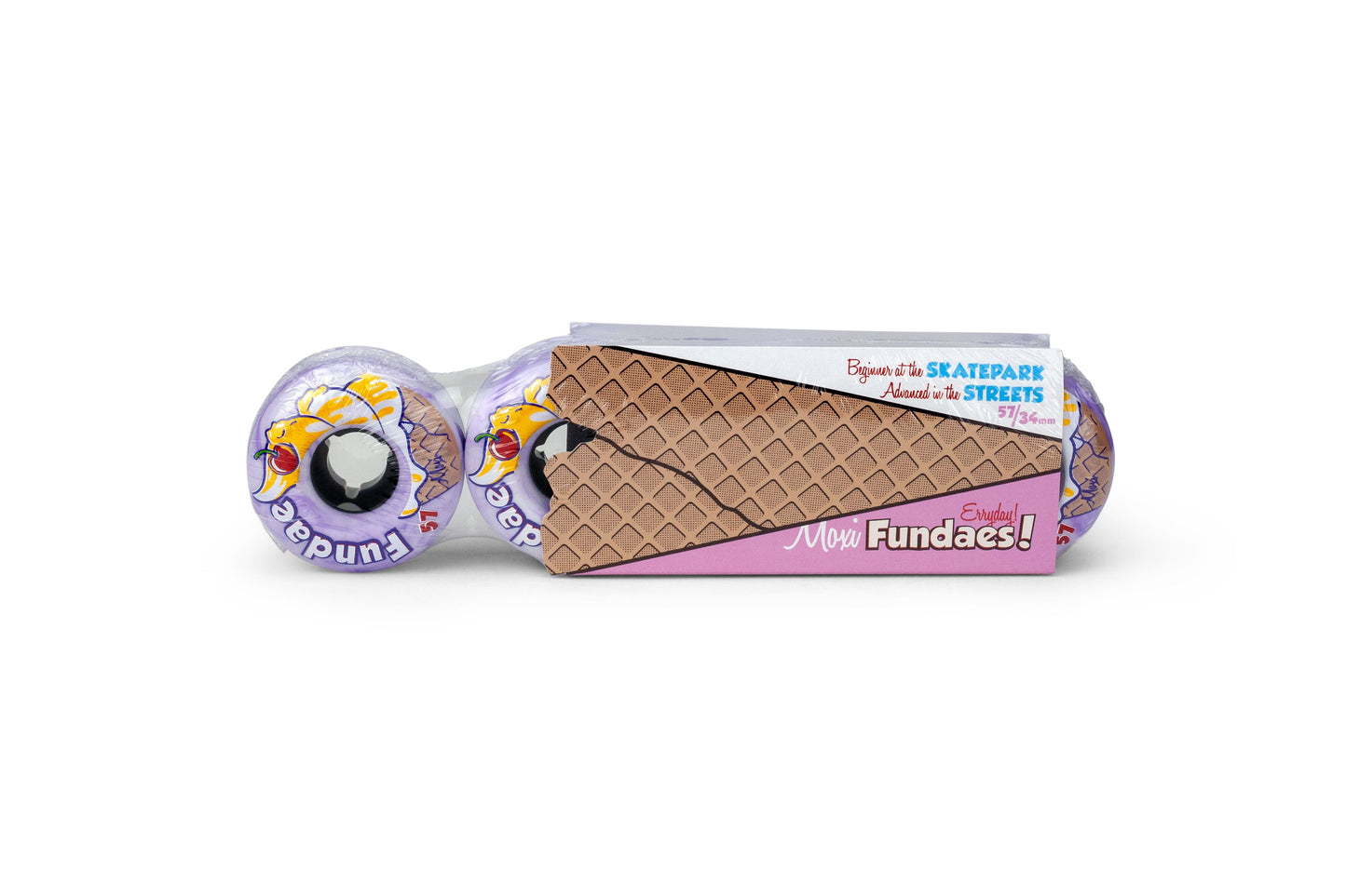 MOXI FUNDAE LAVENDER WHEELS (8-PACK)