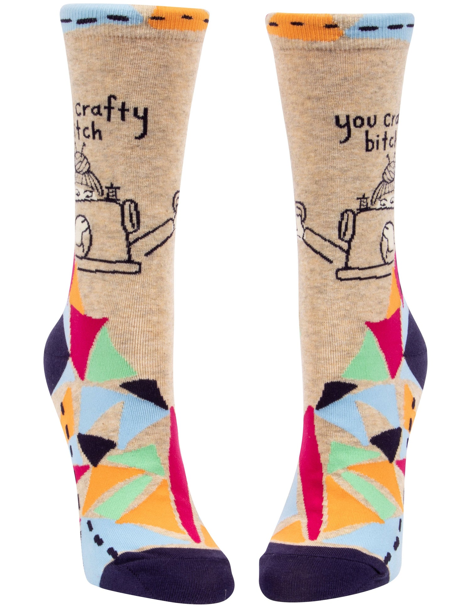 YOU CRAFTY BITCH SOCKS