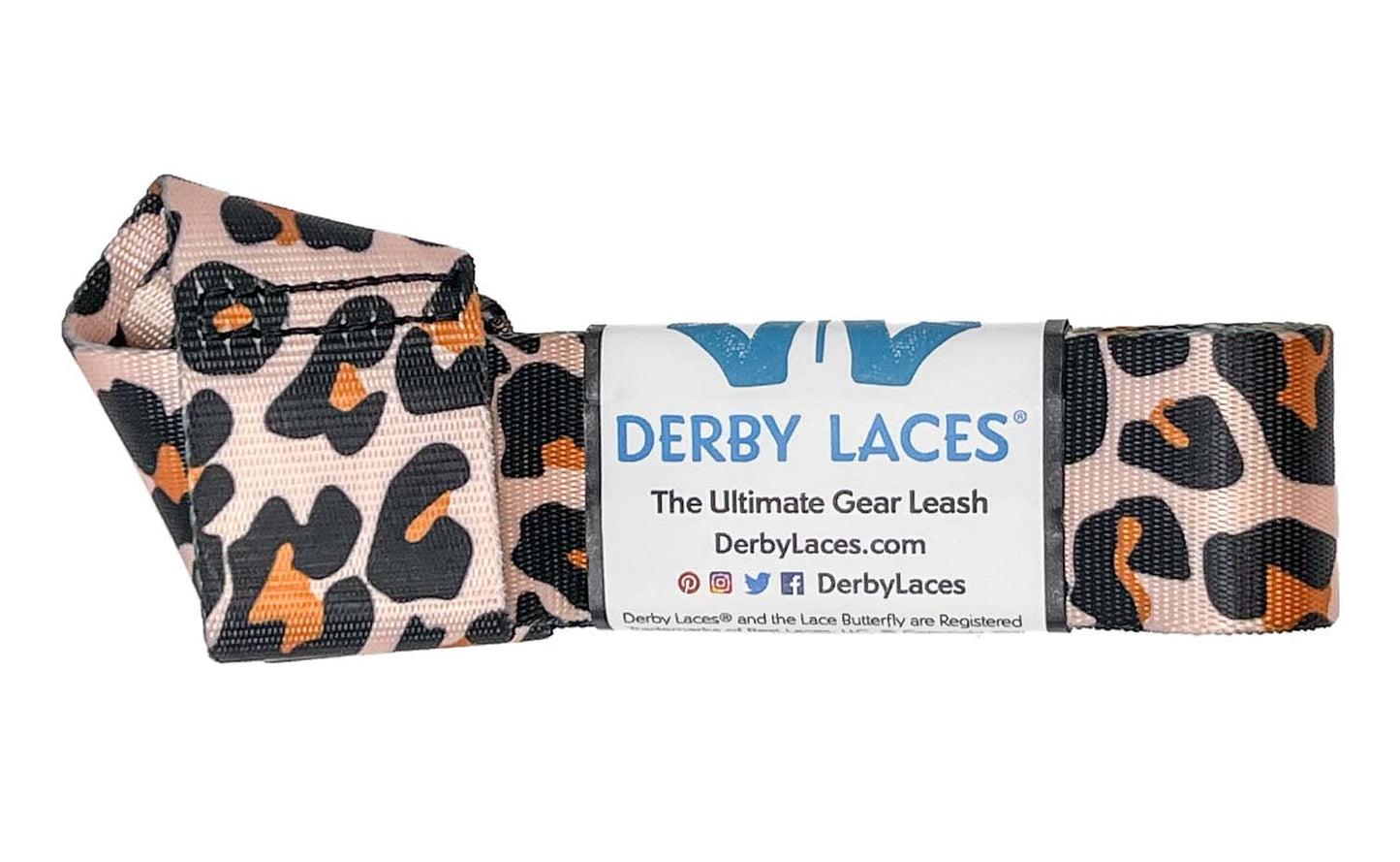 LEOPARD PRINT SKATE LEASH