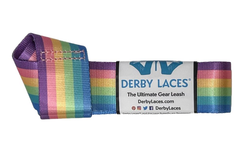 PASTEL RAINBOW PRINT SKATE LEASH
