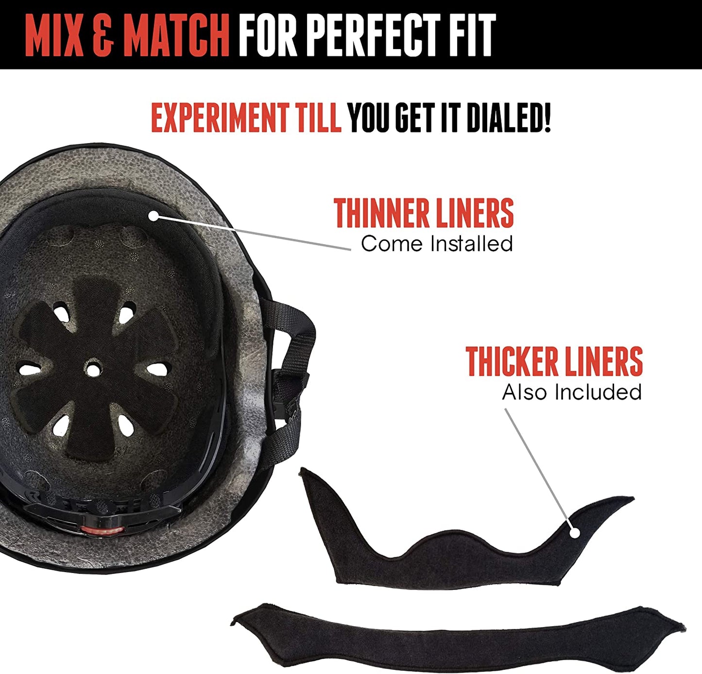 TRIPLE8 LIL KIDS DUAL CERTIFIED SWEATSAVER HELMET-BLACK RUBBER