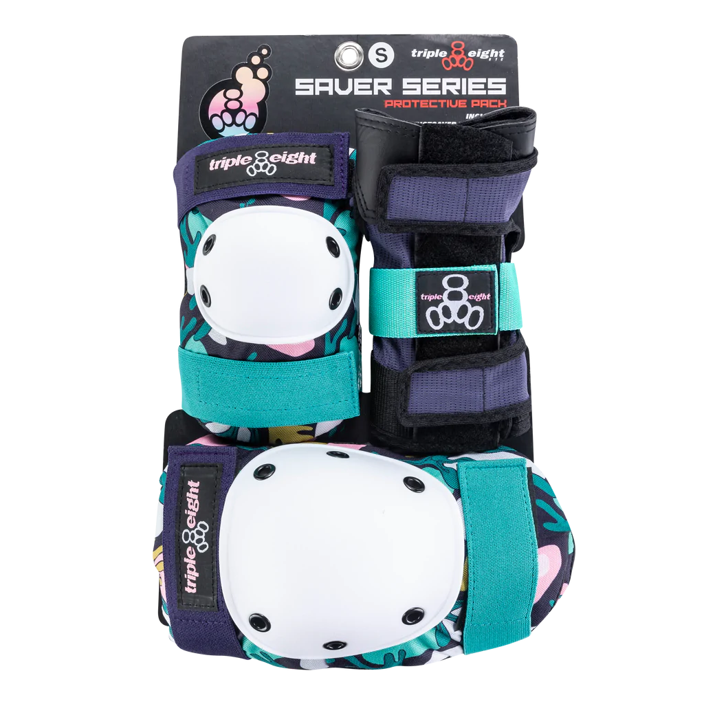 TRIPLE8 SAVER SERIES 3 PACK - FLORAL