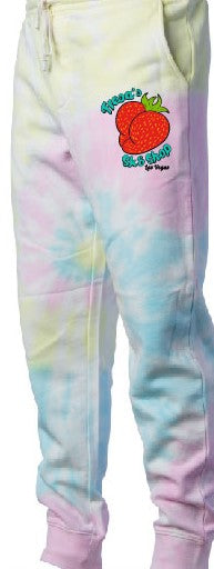 FRESA'S TIE DYE FLEECE JOGGER SUNSET